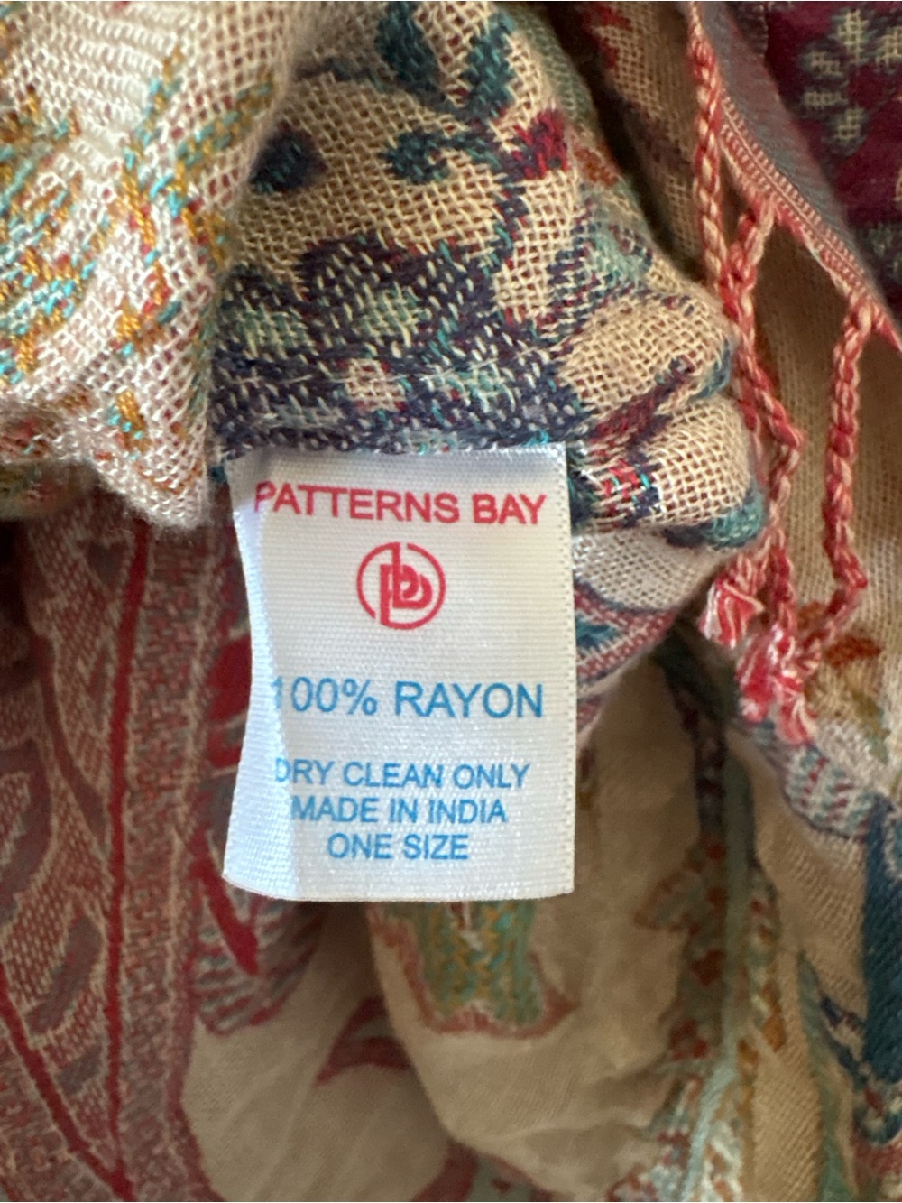 bohemian-style kimono cardigan O/S - Picture 5 of 9